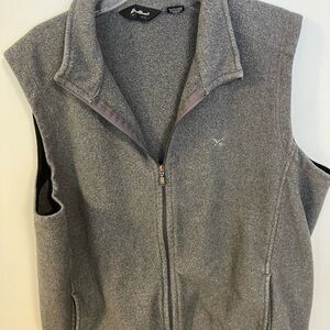 Eddie Bauer Charcoal Full-Zip Vest Men’s L Tall